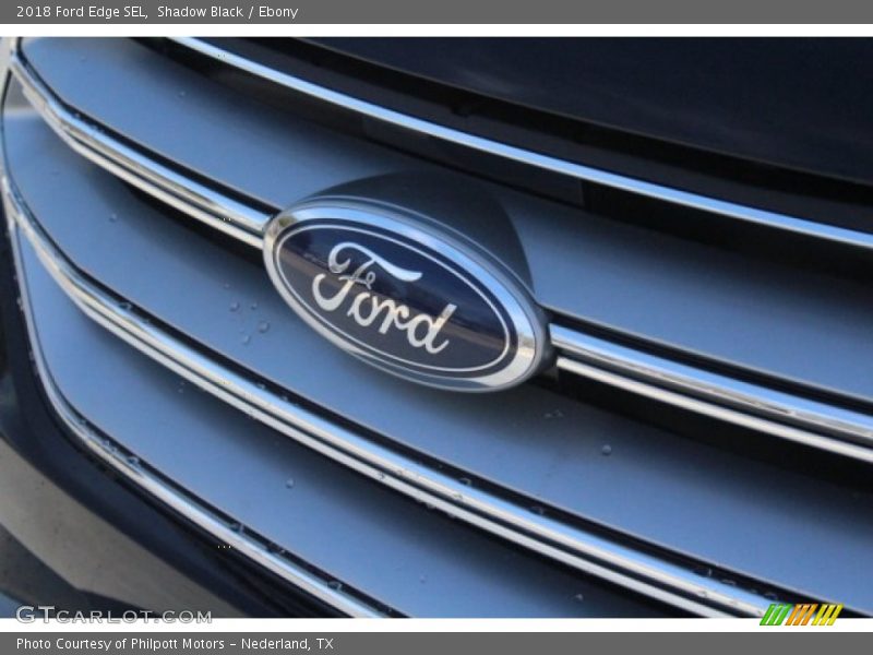 Shadow Black / Ebony 2018 Ford Edge SEL