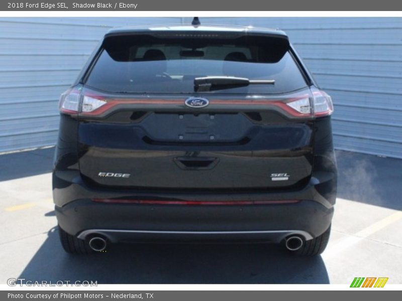 Shadow Black / Ebony 2018 Ford Edge SEL