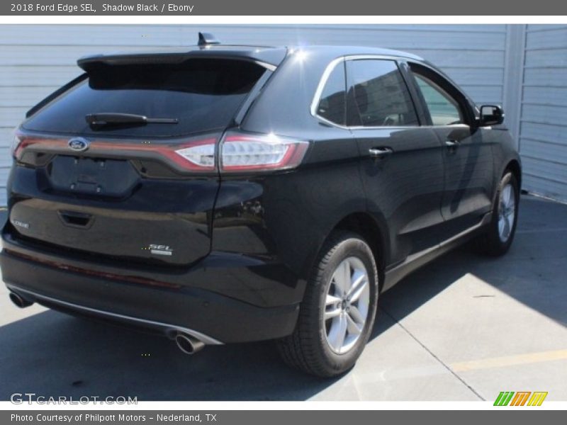 Shadow Black / Ebony 2018 Ford Edge SEL