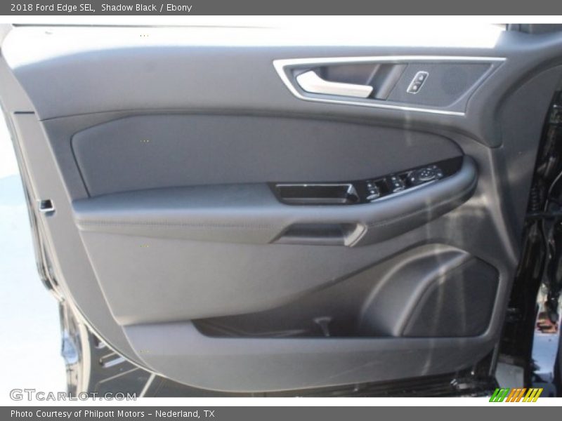 Shadow Black / Ebony 2018 Ford Edge SEL