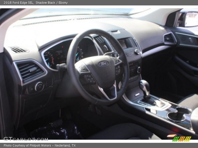 Shadow Black / Ebony 2018 Ford Edge SEL
