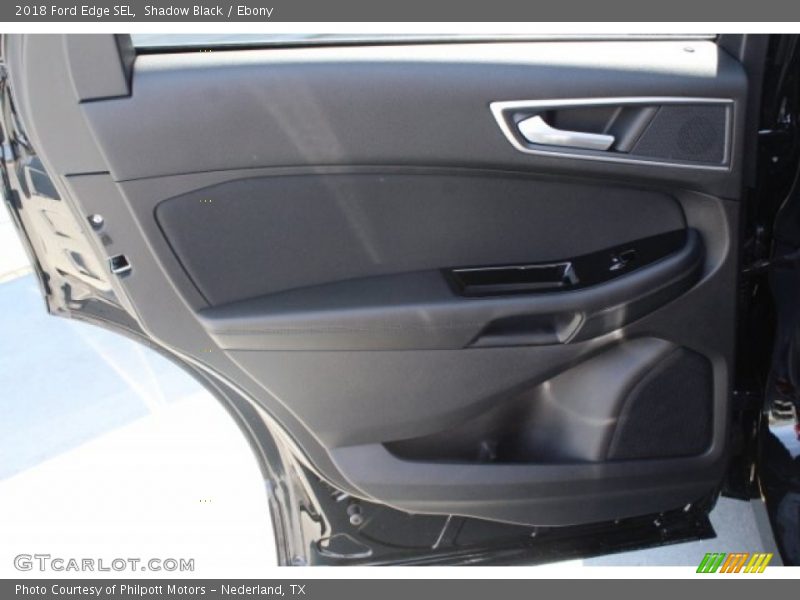 Shadow Black / Ebony 2018 Ford Edge SEL