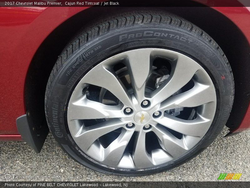 Cajun Red Tintcoat / Jet Black 2017 Chevrolet Malibu Premier