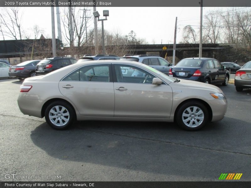 Desert Sand Metallic / Bisque 2009 Toyota Camry Hybrid