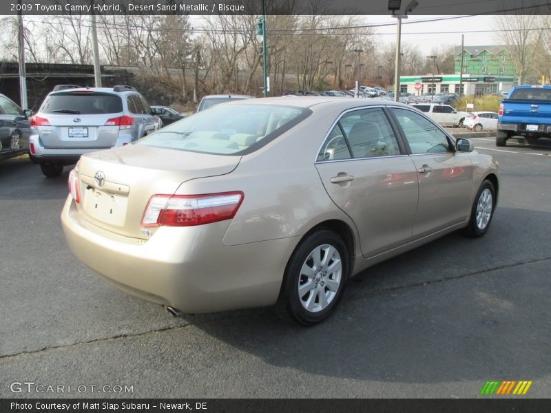 Desert Sand Metallic / Bisque 2009 Toyota Camry Hybrid