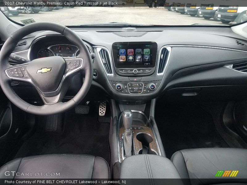 Cajun Red Tintcoat / Jet Black 2017 Chevrolet Malibu Premier