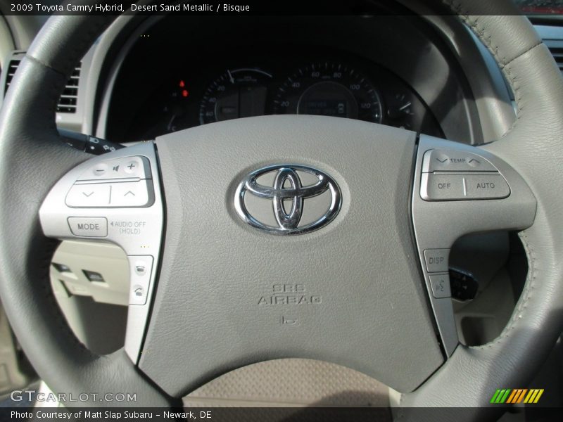 Desert Sand Metallic / Bisque 2009 Toyota Camry Hybrid