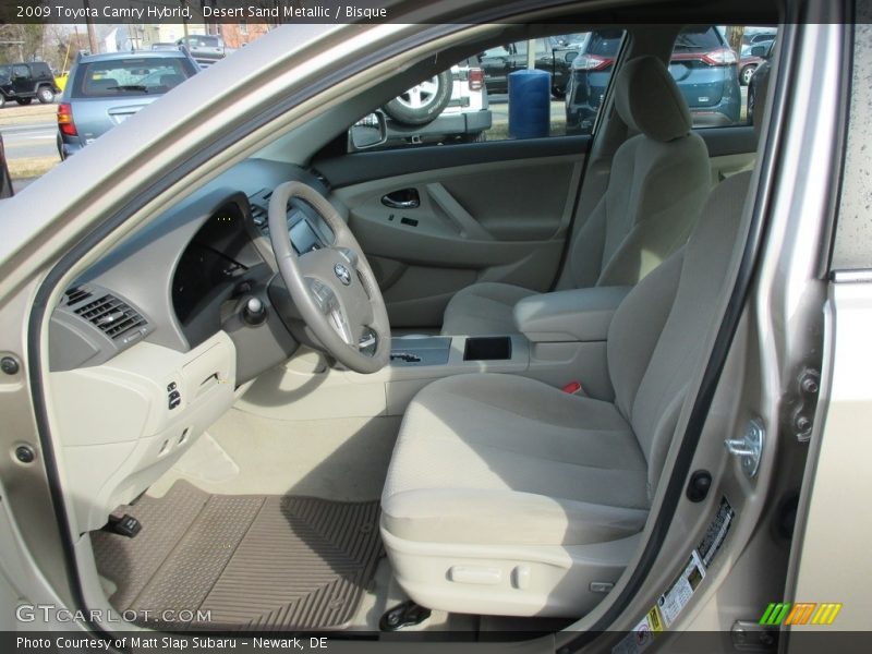 Desert Sand Metallic / Bisque 2009 Toyota Camry Hybrid