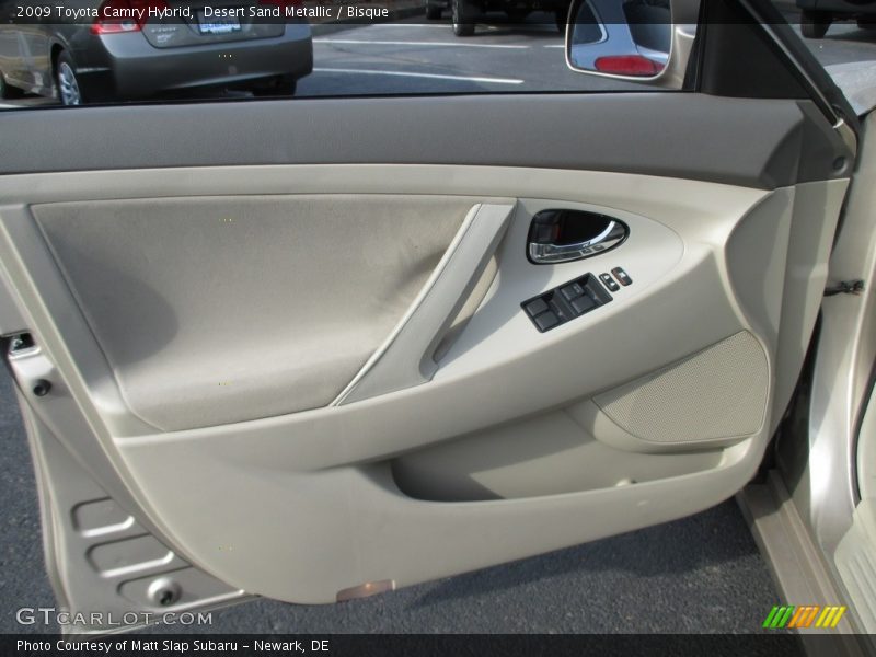 Desert Sand Metallic / Bisque 2009 Toyota Camry Hybrid