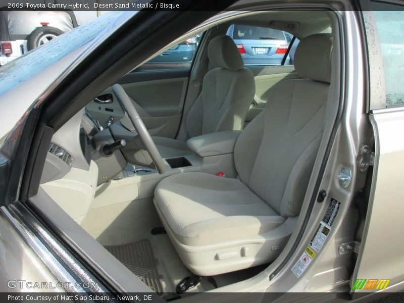 Desert Sand Metallic / Bisque 2009 Toyota Camry Hybrid
