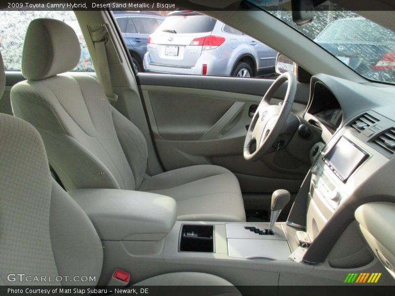 Desert Sand Metallic / Bisque 2009 Toyota Camry Hybrid