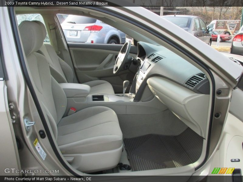 Desert Sand Metallic / Bisque 2009 Toyota Camry Hybrid