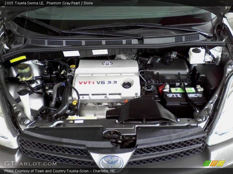 Phantom Gray Pearl / Stone 2005 Toyota Sienna LE