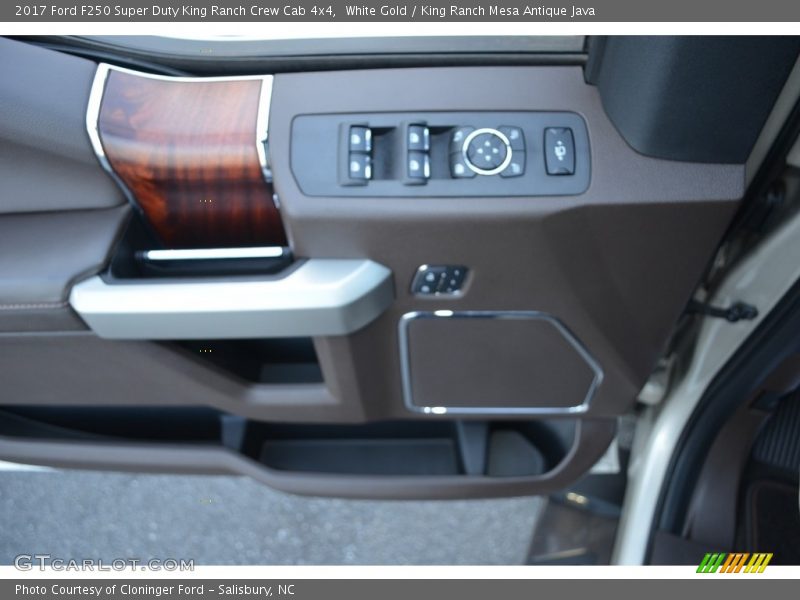 White Gold / King Ranch Mesa Antique Java 2017 Ford F250 Super Duty King Ranch Crew Cab 4x4