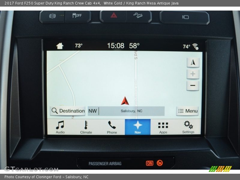 White Gold / King Ranch Mesa Antique Java 2017 Ford F250 Super Duty King Ranch Crew Cab 4x4