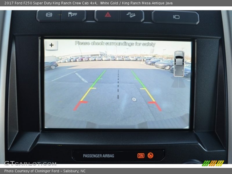 White Gold / King Ranch Mesa Antique Java 2017 Ford F250 Super Duty King Ranch Crew Cab 4x4