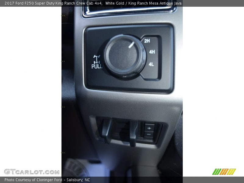 White Gold / King Ranch Mesa Antique Java 2017 Ford F250 Super Duty King Ranch Crew Cab 4x4