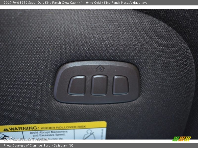 White Gold / King Ranch Mesa Antique Java 2017 Ford F250 Super Duty King Ranch Crew Cab 4x4