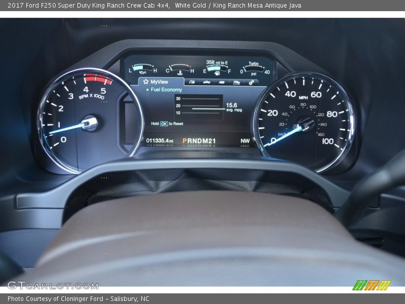 White Gold / King Ranch Mesa Antique Java 2017 Ford F250 Super Duty King Ranch Crew Cab 4x4