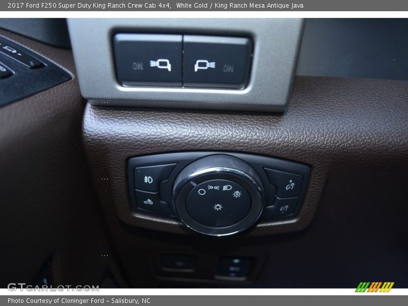 White Gold / King Ranch Mesa Antique Java 2017 Ford F250 Super Duty King Ranch Crew Cab 4x4