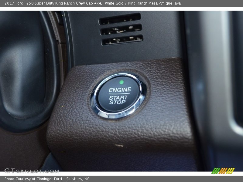 White Gold / King Ranch Mesa Antique Java 2017 Ford F250 Super Duty King Ranch Crew Cab 4x4
