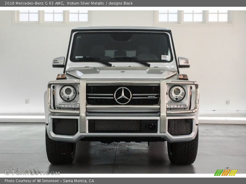 Iridium Silver Metallic / designo Black 2018 Mercedes-Benz G 63 AMG