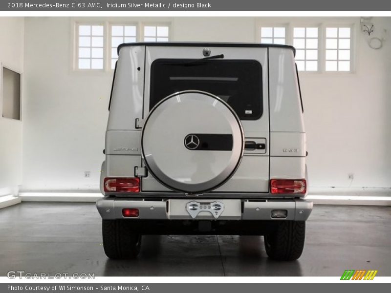 Iridium Silver Metallic / designo Black 2018 Mercedes-Benz G 63 AMG