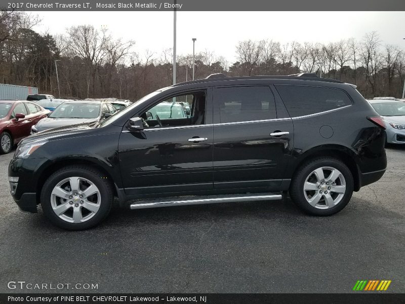Mosaic Black Metallic / Ebony 2017 Chevrolet Traverse LT