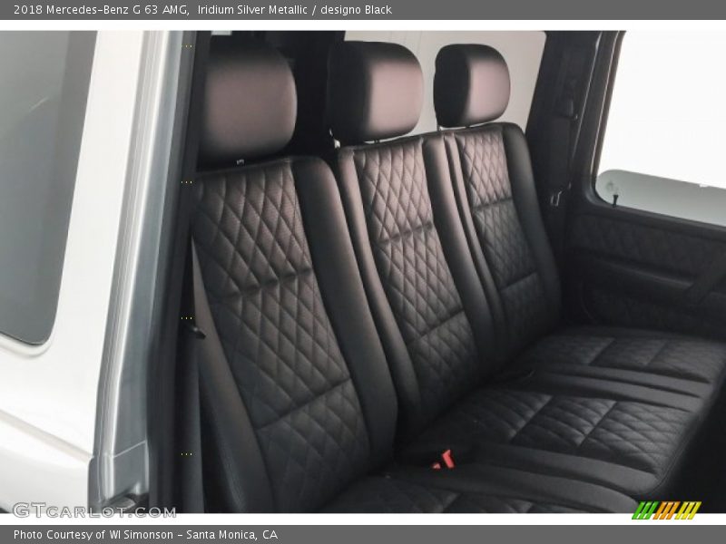 Iridium Silver Metallic / designo Black 2018 Mercedes-Benz G 63 AMG