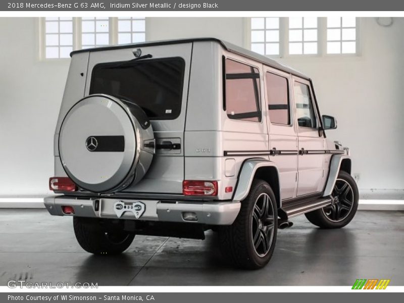 Iridium Silver Metallic / designo Black 2018 Mercedes-Benz G 63 AMG