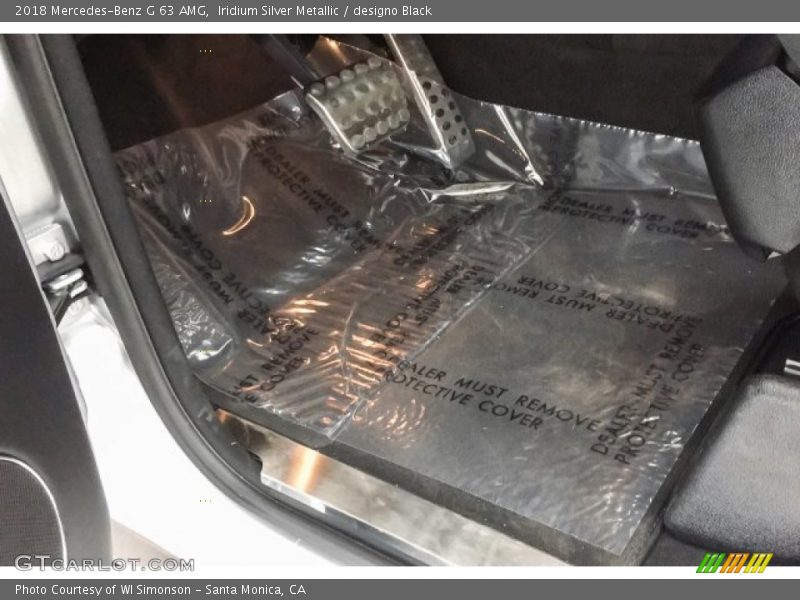 Iridium Silver Metallic / designo Black 2018 Mercedes-Benz G 63 AMG