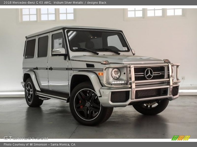 Iridium Silver Metallic / designo Black 2018 Mercedes-Benz G 63 AMG