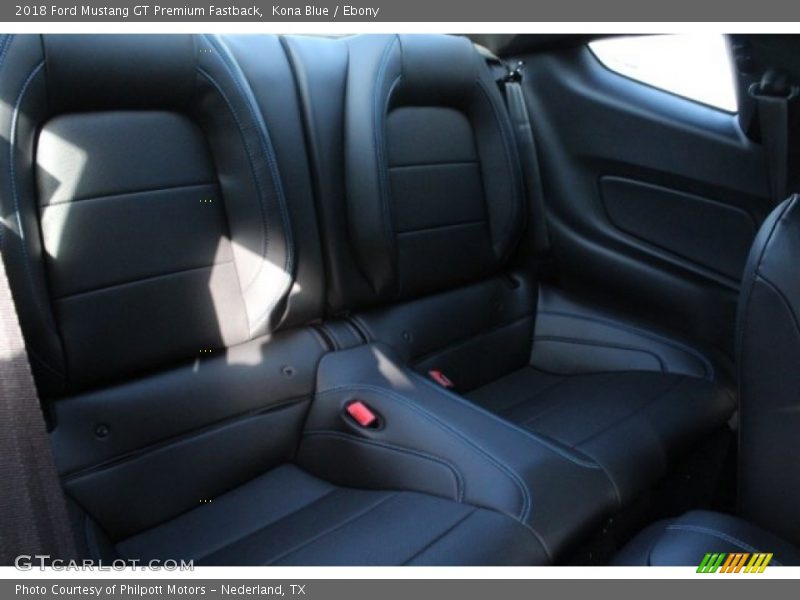 Kona Blue / Ebony 2018 Ford Mustang GT Premium Fastback