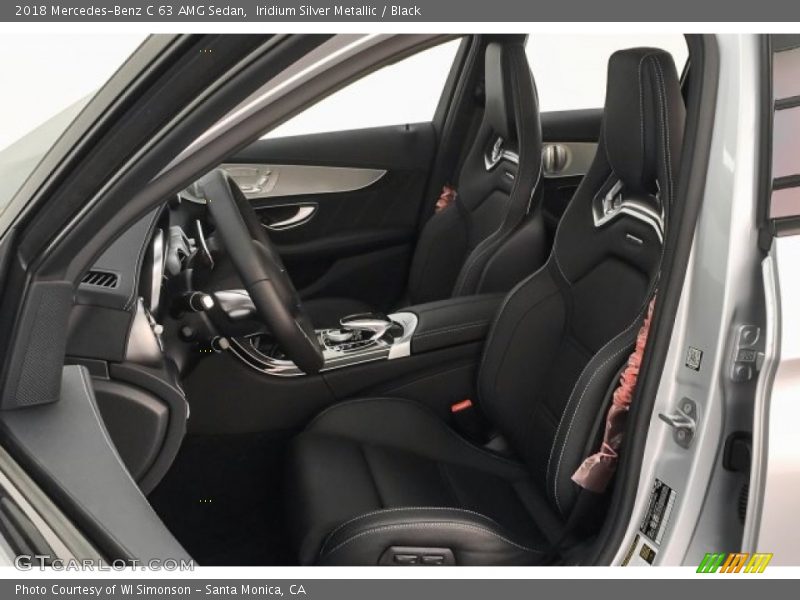 Iridium Silver Metallic / Black 2018 Mercedes-Benz C 63 AMG Sedan