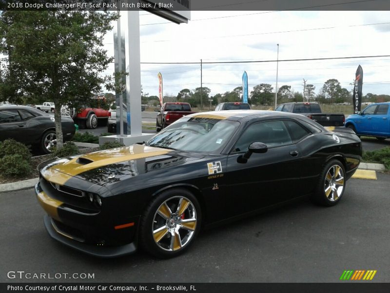 Pitch Black / Black 2018 Dodge Challenger R/T Scat Pack