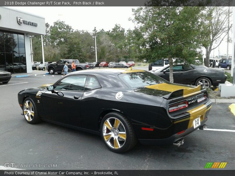 Pitch Black / Black 2018 Dodge Challenger R/T Scat Pack