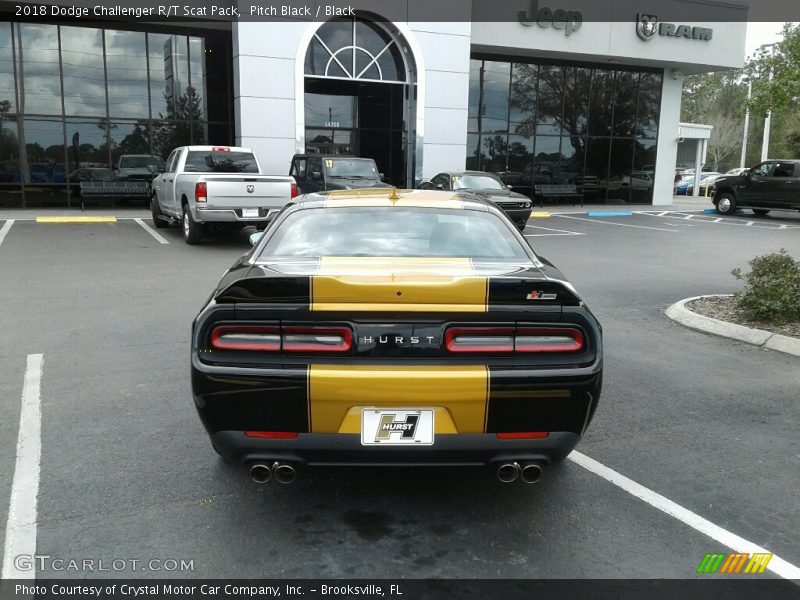 Pitch Black / Black 2018 Dodge Challenger R/T Scat Pack