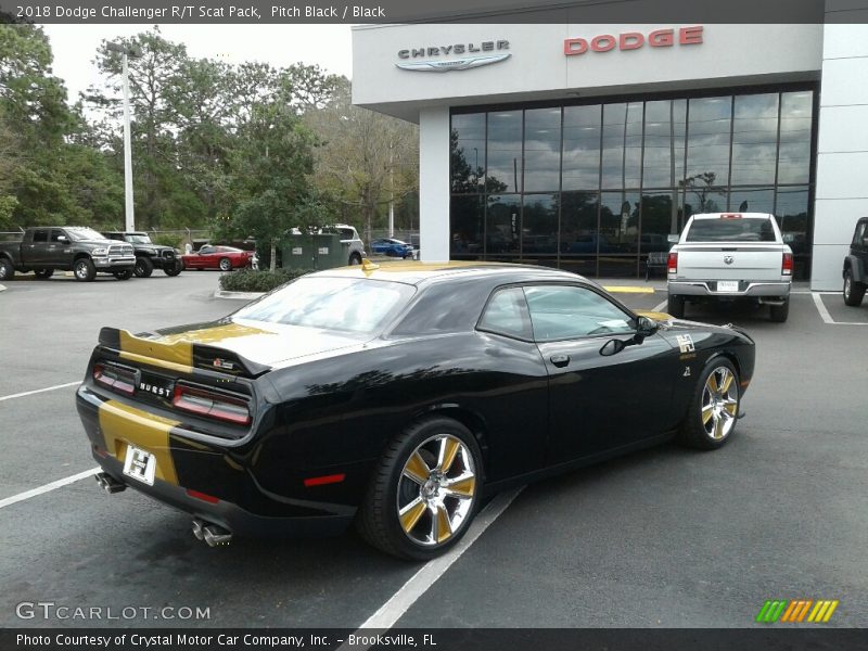 Pitch Black / Black 2018 Dodge Challenger R/T Scat Pack