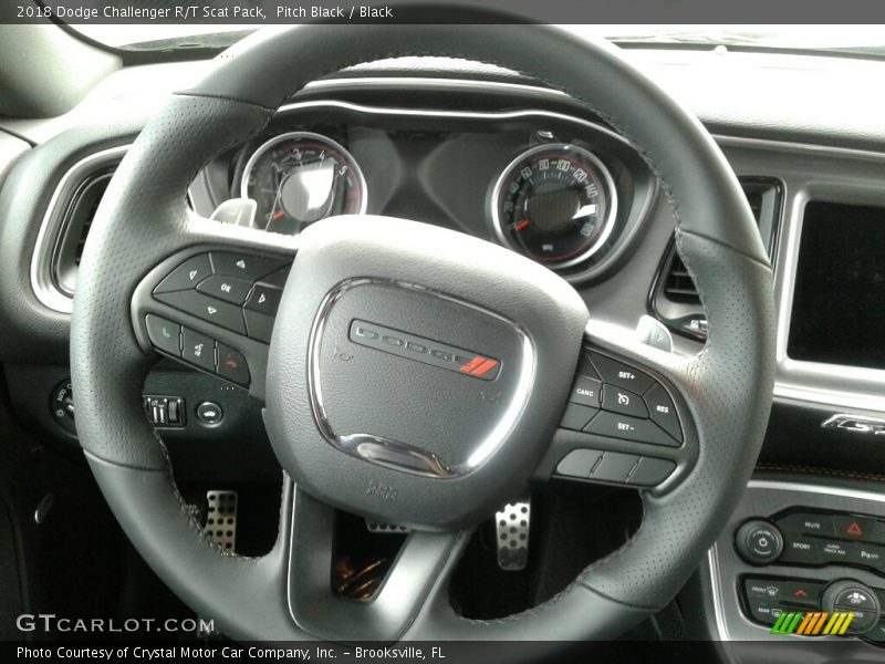 Pitch Black / Black 2018 Dodge Challenger R/T Scat Pack