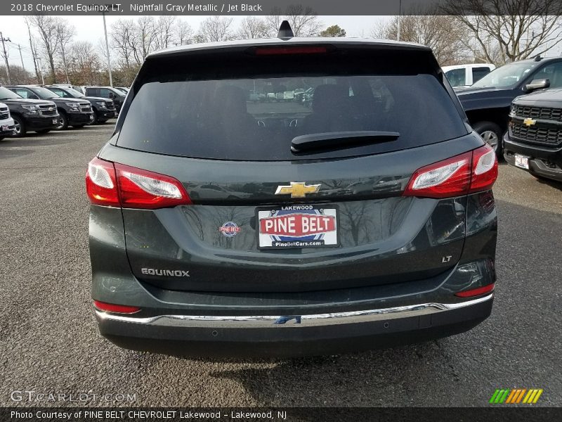 Nightfall Gray Metallic / Jet Black 2018 Chevrolet Equinox LT