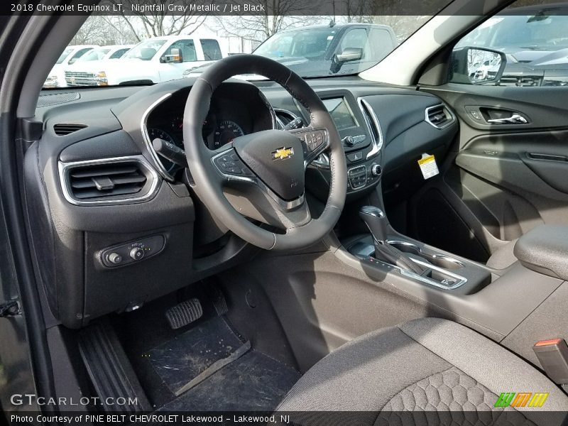 Nightfall Gray Metallic / Jet Black 2018 Chevrolet Equinox LT