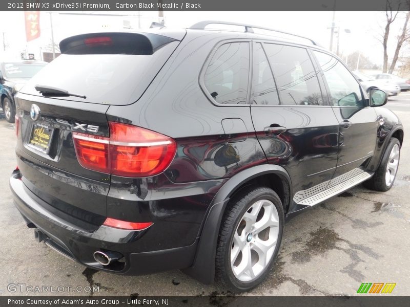 Carbon Black Metallic / Black 2012 BMW X5 xDrive35i Premium