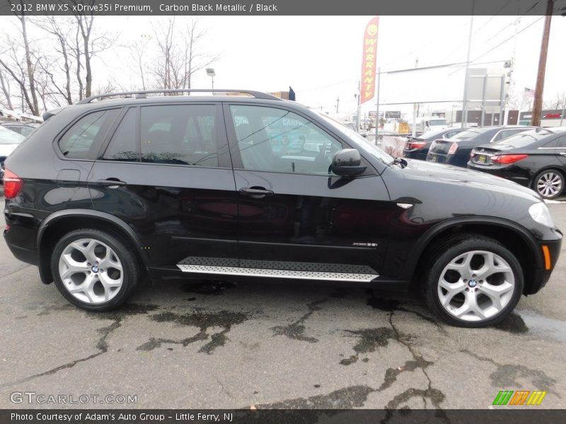 Carbon Black Metallic / Black 2012 BMW X5 xDrive35i Premium