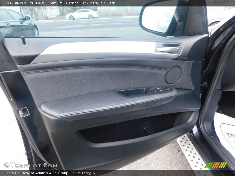 Carbon Black Metallic / Black 2012 BMW X5 xDrive35i Premium