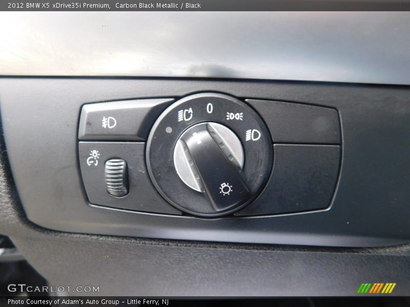 Carbon Black Metallic / Black 2012 BMW X5 xDrive35i Premium