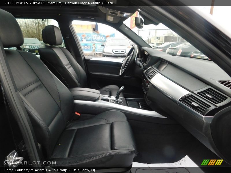 Carbon Black Metallic / Black 2012 BMW X5 xDrive35i Premium