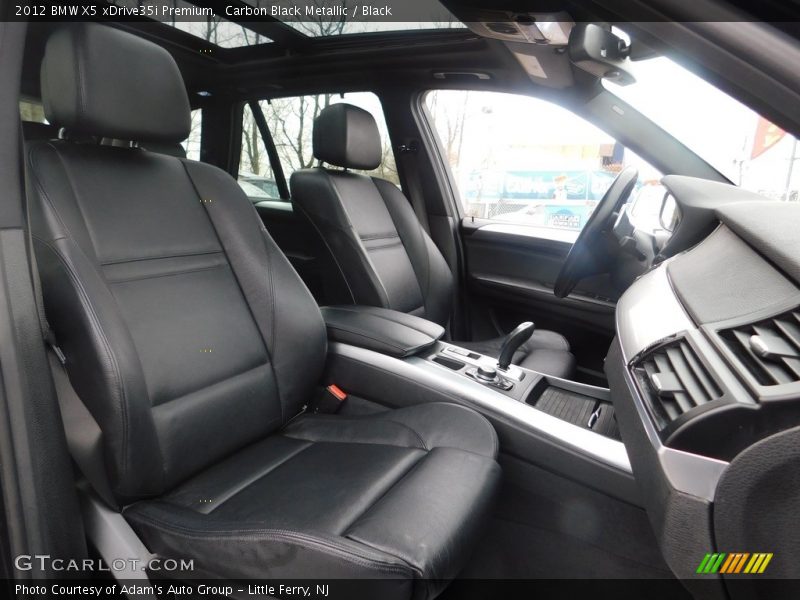 Carbon Black Metallic / Black 2012 BMW X5 xDrive35i Premium