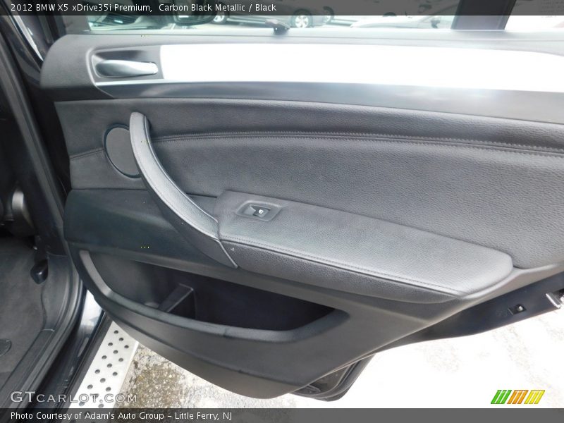 Carbon Black Metallic / Black 2012 BMW X5 xDrive35i Premium