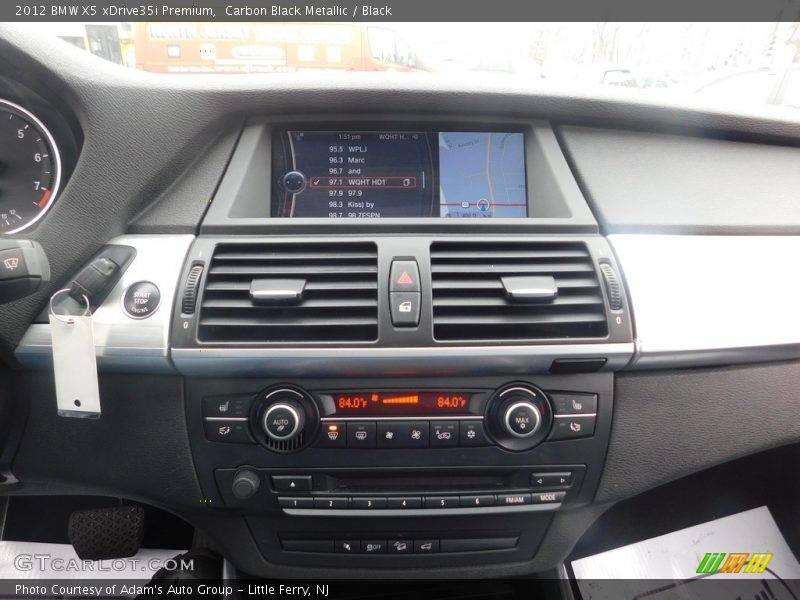 Carbon Black Metallic / Black 2012 BMW X5 xDrive35i Premium