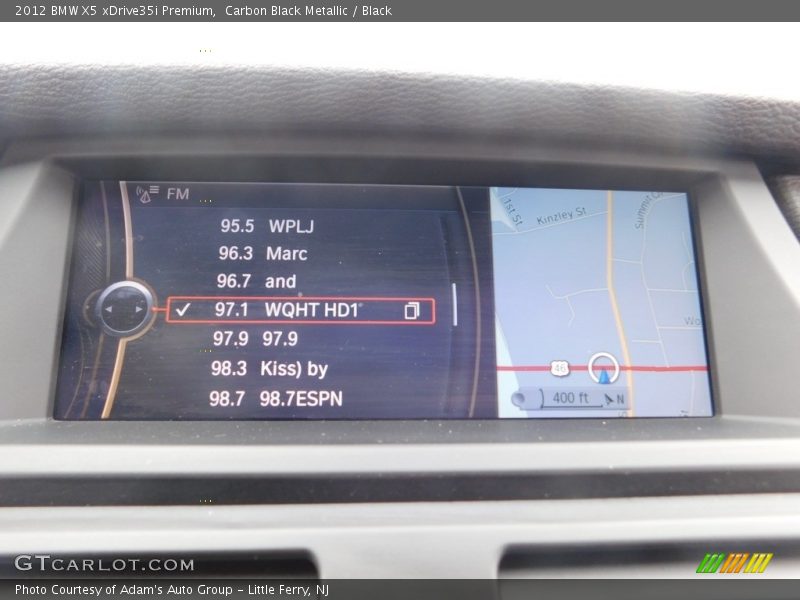 Carbon Black Metallic / Black 2012 BMW X5 xDrive35i Premium
